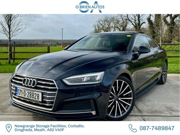 Audi A5 Coupe, Diesel, 2017, Blue