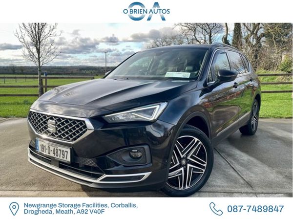 SEAT Tarraco Hatchback, Diesel, 2019, Black