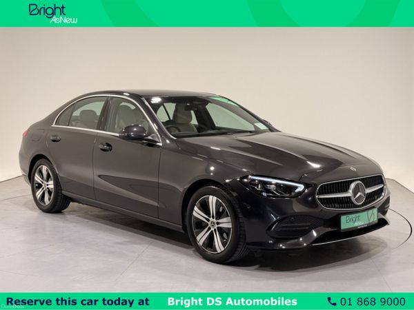 Mercedes-Benz C-Class Saloon, Petrol Hybrid, 2023, Grey