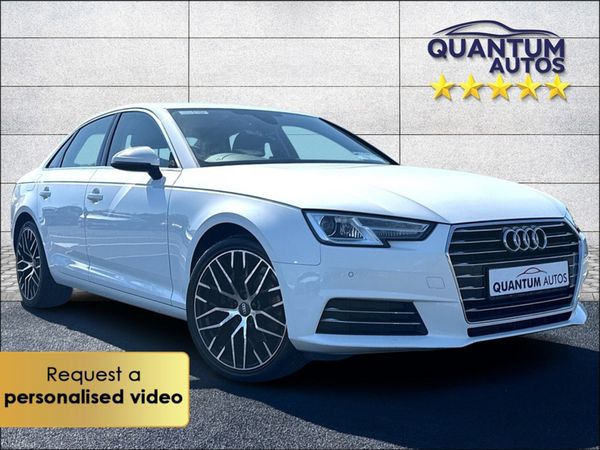 Audi A4 Saloon, Petrol, 2018, White