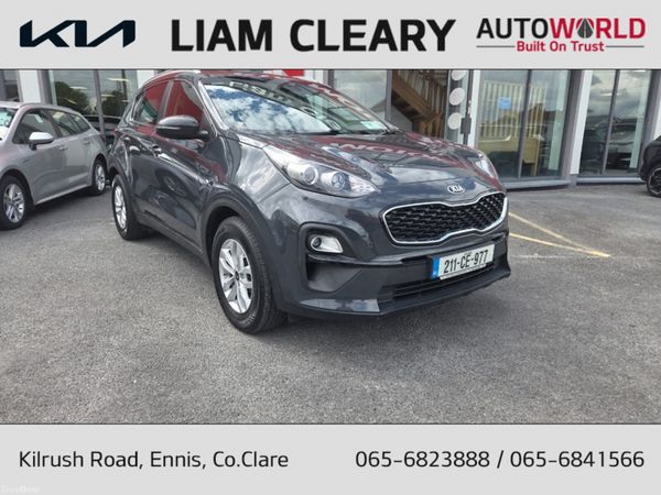 Kia Sportage MPV, Diesel Hybrid, 2021, Grey