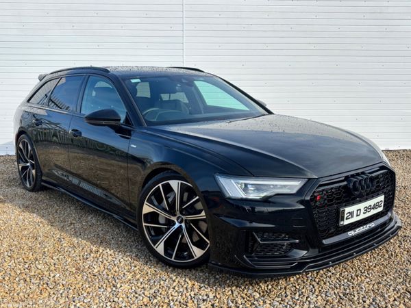 Audi A6 Estate, Petrol Plug-in Hybrid, 2021, Black