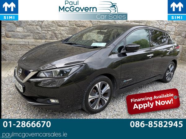Nissan Leaf Hatchback, Electric, 2019, Black