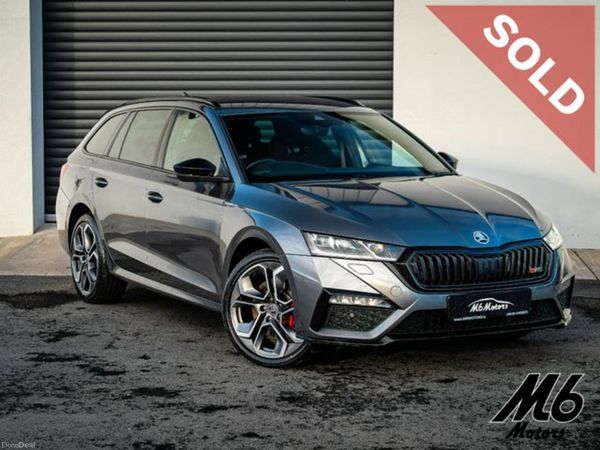 Skoda Octavia Estate, Petrol Hybrid, 2024, Grey