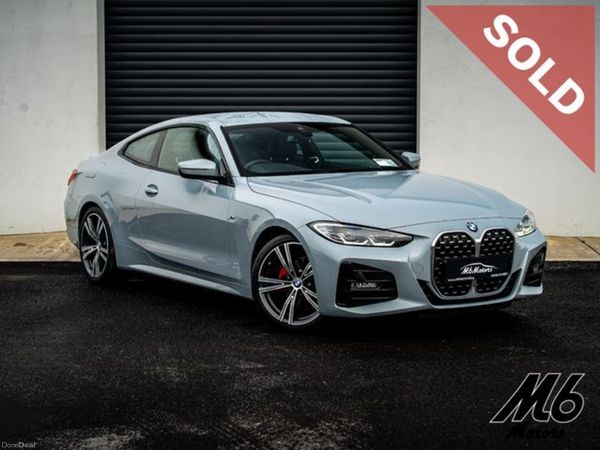 BMW 4-Series Coupe, Diesel, 2023, Grey