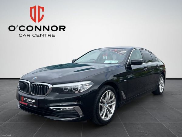 BMW 5-Series Saloon, Diesel, 2018, Black