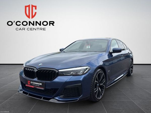 BMW 5-Series Saloon, Diesel, 2021, Blue