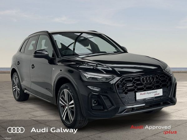 Audi Q5 SUV, Petrol Plug-in Hybrid, 2023, Black