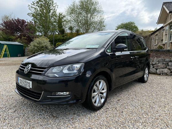 Volkswagen Sharan MPV, Petrol, 2013, Black