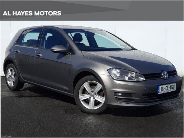 Volkswagen Golf Hatchback, Diesel, 2016, Grey