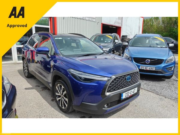 Toyota Corolla Cross SUV, Petrol Hybrid, 2023, Blue