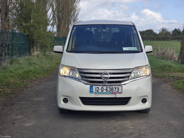 Nissan Serena MPV, Petrol Hybrid, 2012, White