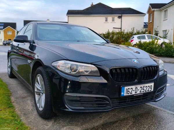 BMW 5-Series Saloon, Diesel, 2016, Black