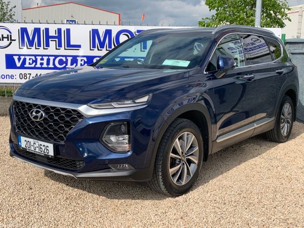 Hyundai Santa Fe SUV, Diesel, 2020, Blue