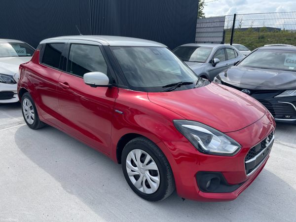 Suzuki Swift Hatchback, Petrol Hybrid, 2020, Red