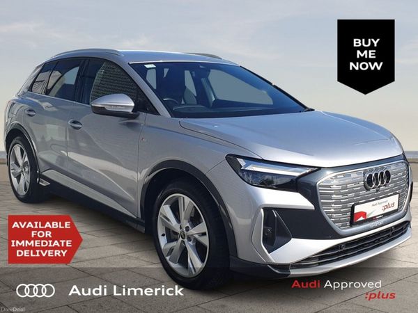 Audi Q4 e-tron SUV, Electric, 2024, Silver
