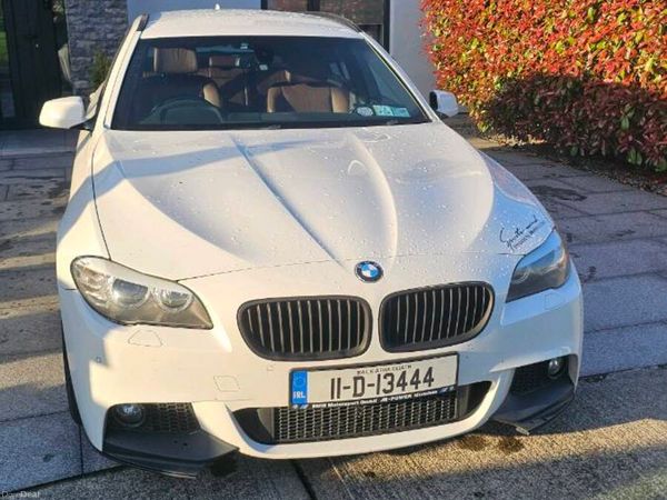 BMW 5-Series Estate, Diesel, 2011, White