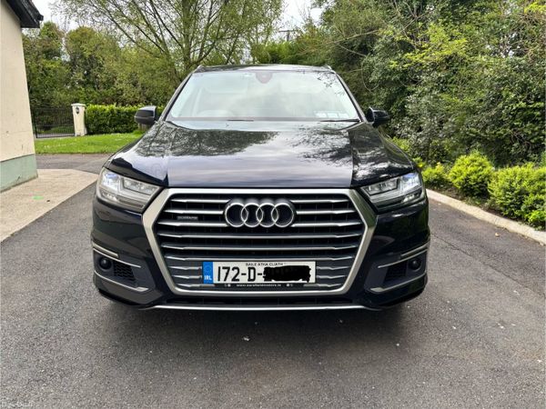 Audi Q7 SUV, Diesel Plug-in Hybrid, 2017, Blue