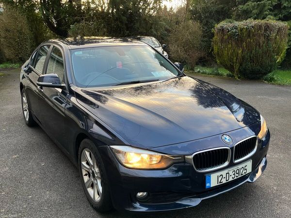 BMW 3-Series Saloon, Diesel, 2012, Blue