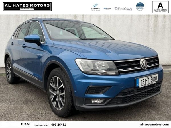 Volkswagen Tiguan SUV, Diesel, 2018, Blue
