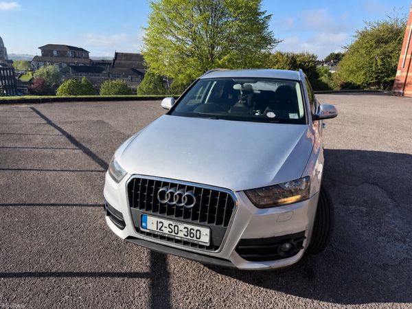 Audi Q3 SUV, Diesel, 2012, Silver
