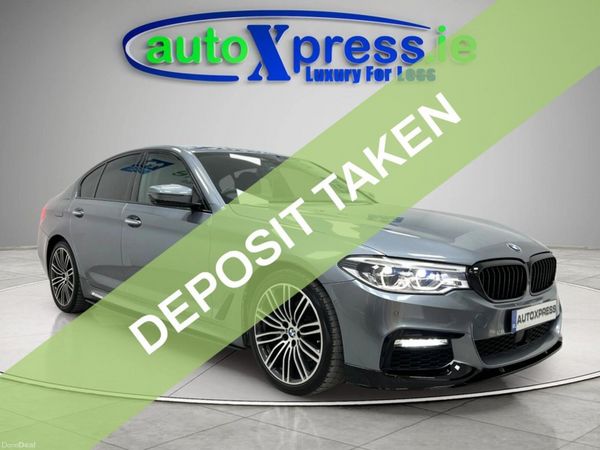 BMW 5-Series Saloon, Diesel, 2018, Grey