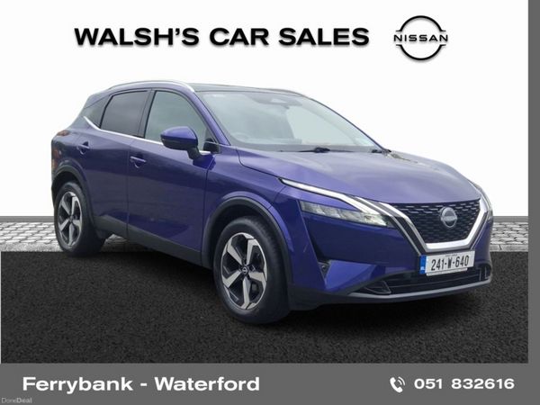 Nissan Qashqai SUV, Petrol, 2024, Blue
