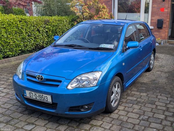 Toyota Corolla Hatchback, Petrol, 2007, Blue