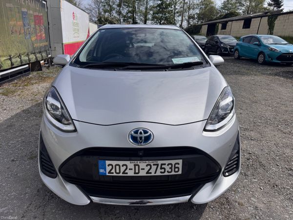 Toyota Aqua Hatchback, Petrol Hybrid, 2020, Silver