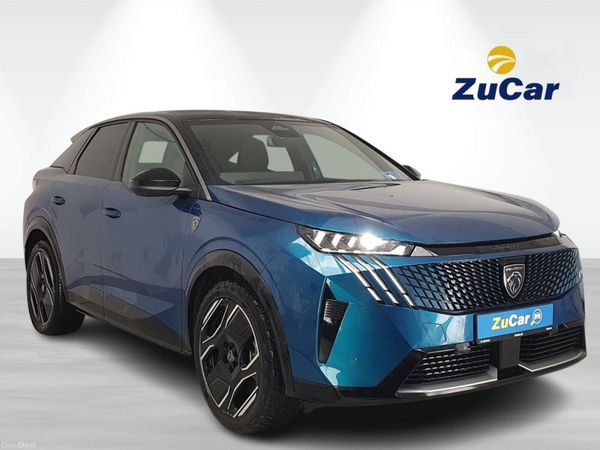 Peugeot 3008 SUV, Electric, 2024, Blue