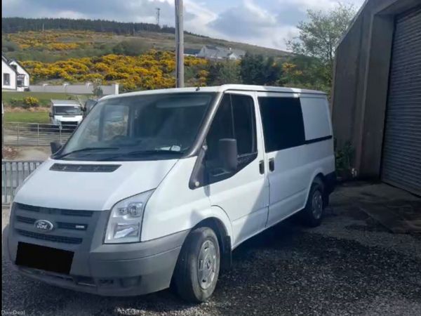 Ford Transit Crew Cab, Diesel, 2008, White