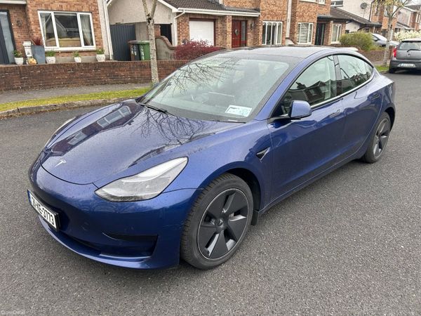 Tesla Model 3 Saloon, Electric, 2021, Blue