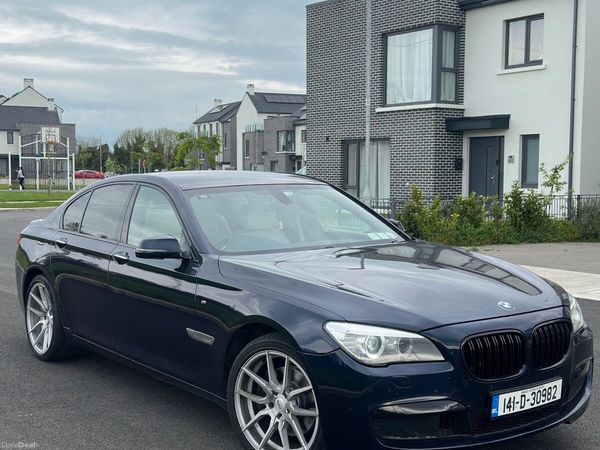 BMW 7-Series Saloon, Diesel, 2014, Blue