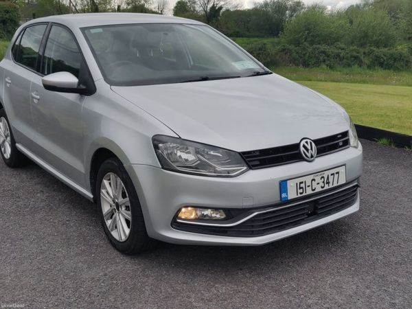 Volkswagen Polo Hatchback, Petrol, 2015, Silver