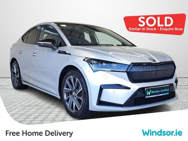 Skoda Enyaq Coupe, Electric, 2025, Silver