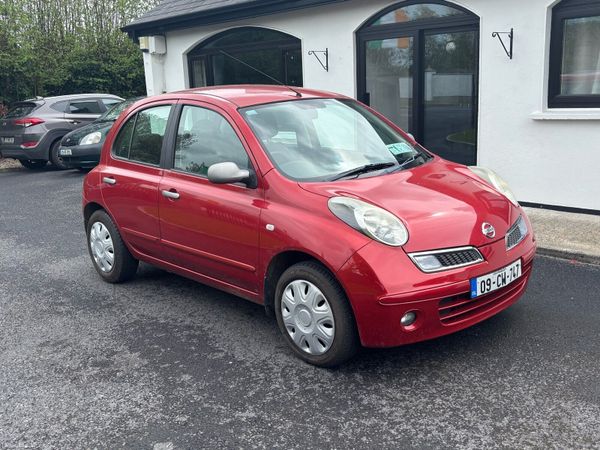 Nissan Micra Hatchback, Petrol, 2009, Red