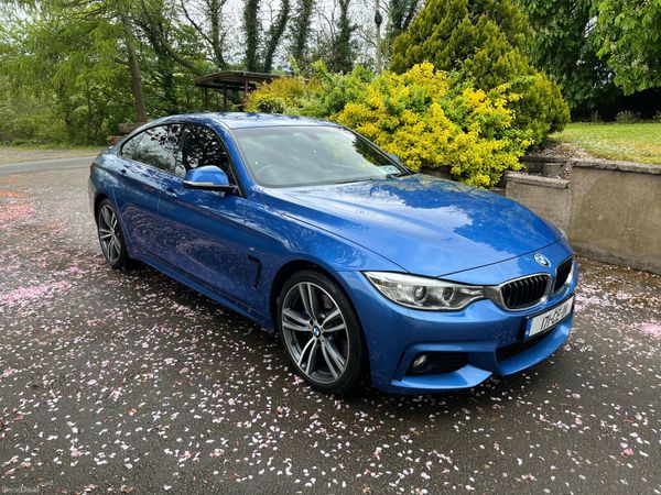 BMW 4-Series Saloon, Diesel, 2017, Blue