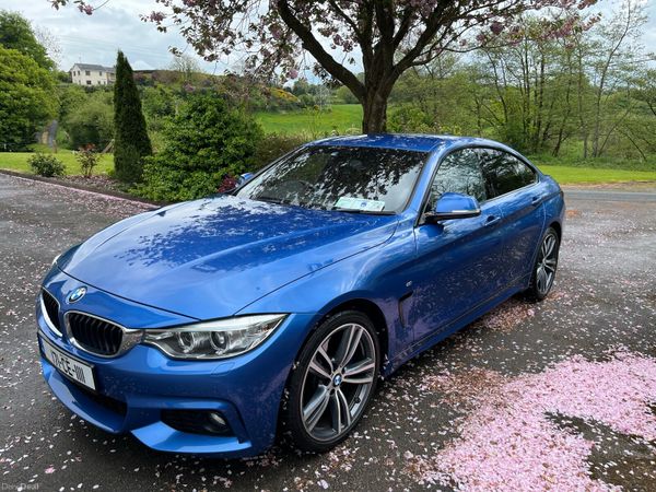 BMW 4-Series Saloon, Diesel, 2017, Blue