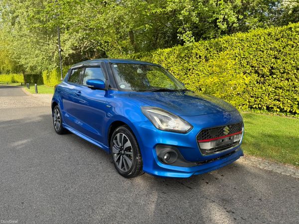 Suzuki Swift Hatchback, Petrol Hybrid, 2017, Blue