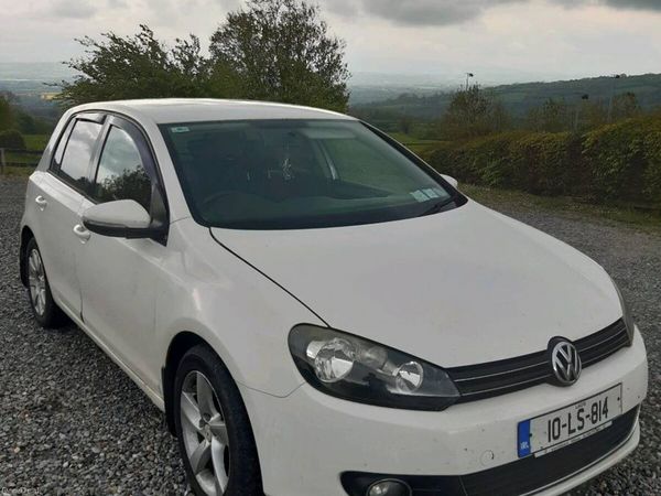 Volkswagen Golf Hatchback, Diesel, 2010, White