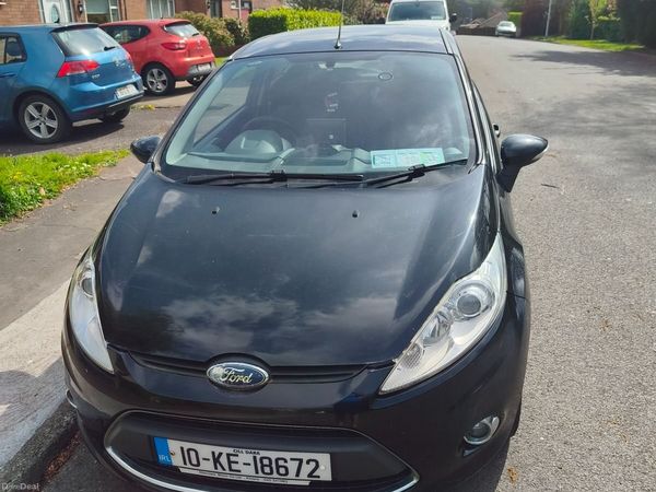 Ford Fiesta Hatchback, Petrol, 2010, Black