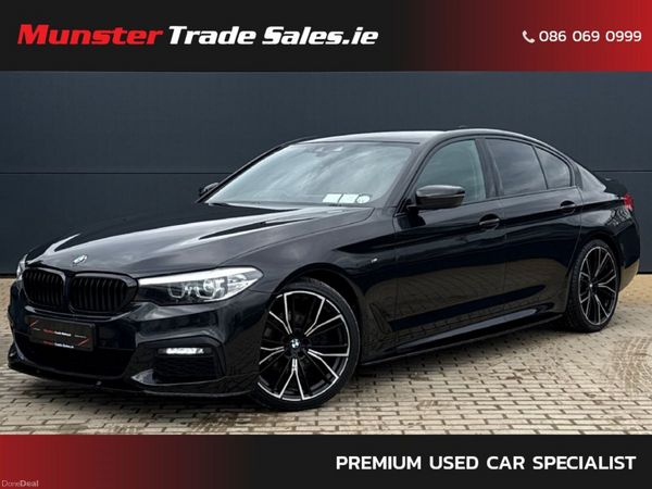 BMW 5-Series Saloon, Diesel, 2019, Black