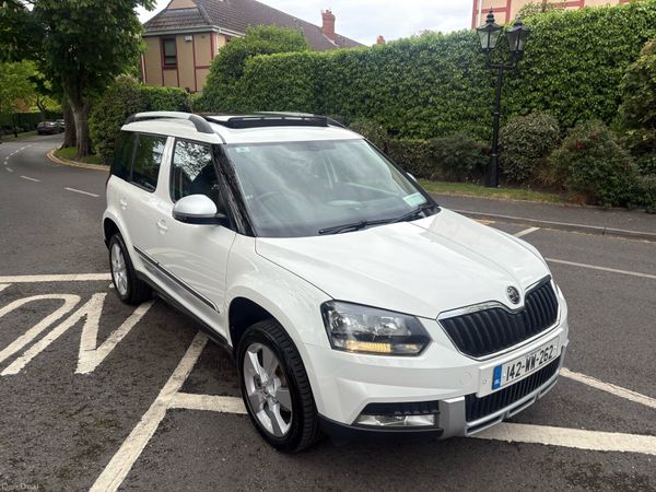 Skoda Yeti SUV, Diesel, 2014, White