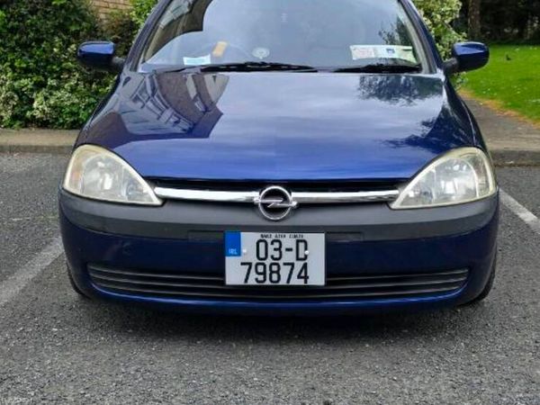Opel Corsa Hatchback, Petrol, 2003, Blue
