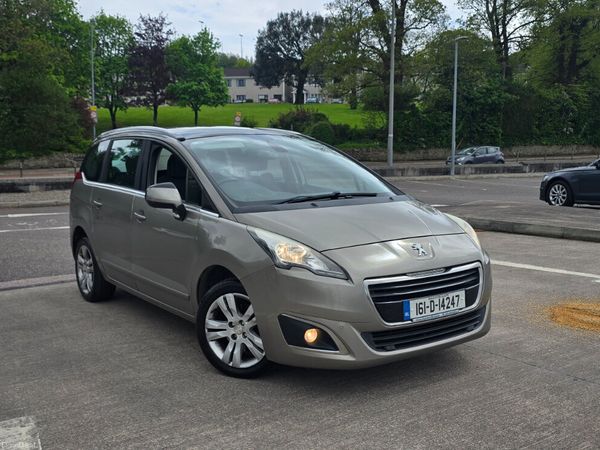 Peugeot 5008 MPV, Diesel, 2016, Grey