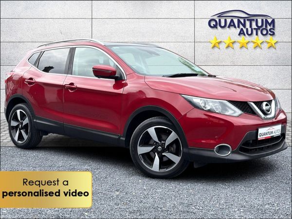 Nissan Qashqai SUV, Diesel, 2017, Red