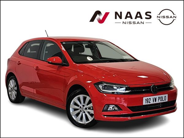 Volkswagen Polo Hatchback, Petrol, 2019, Red
