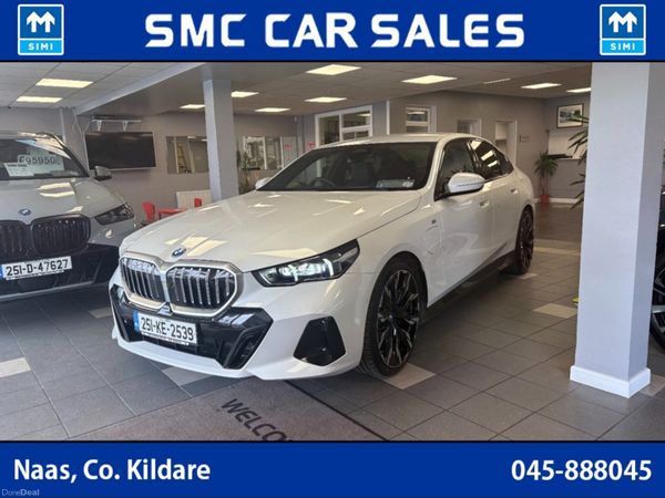 BMW 5-Series Saloon, Petrol Plug-in Hybrid, 2025, White