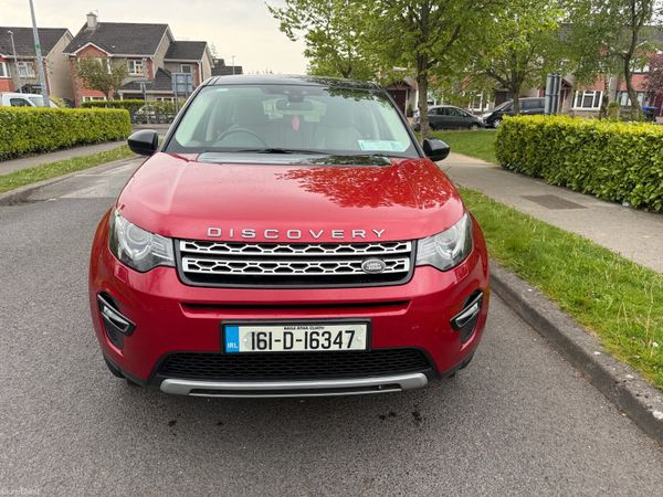 Land Rover Discovery Sport SUV, Diesel, 2016, Red