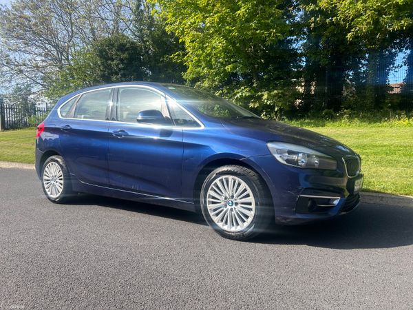 BMW 2-Series Hatchback, Diesel, 2015, Blue